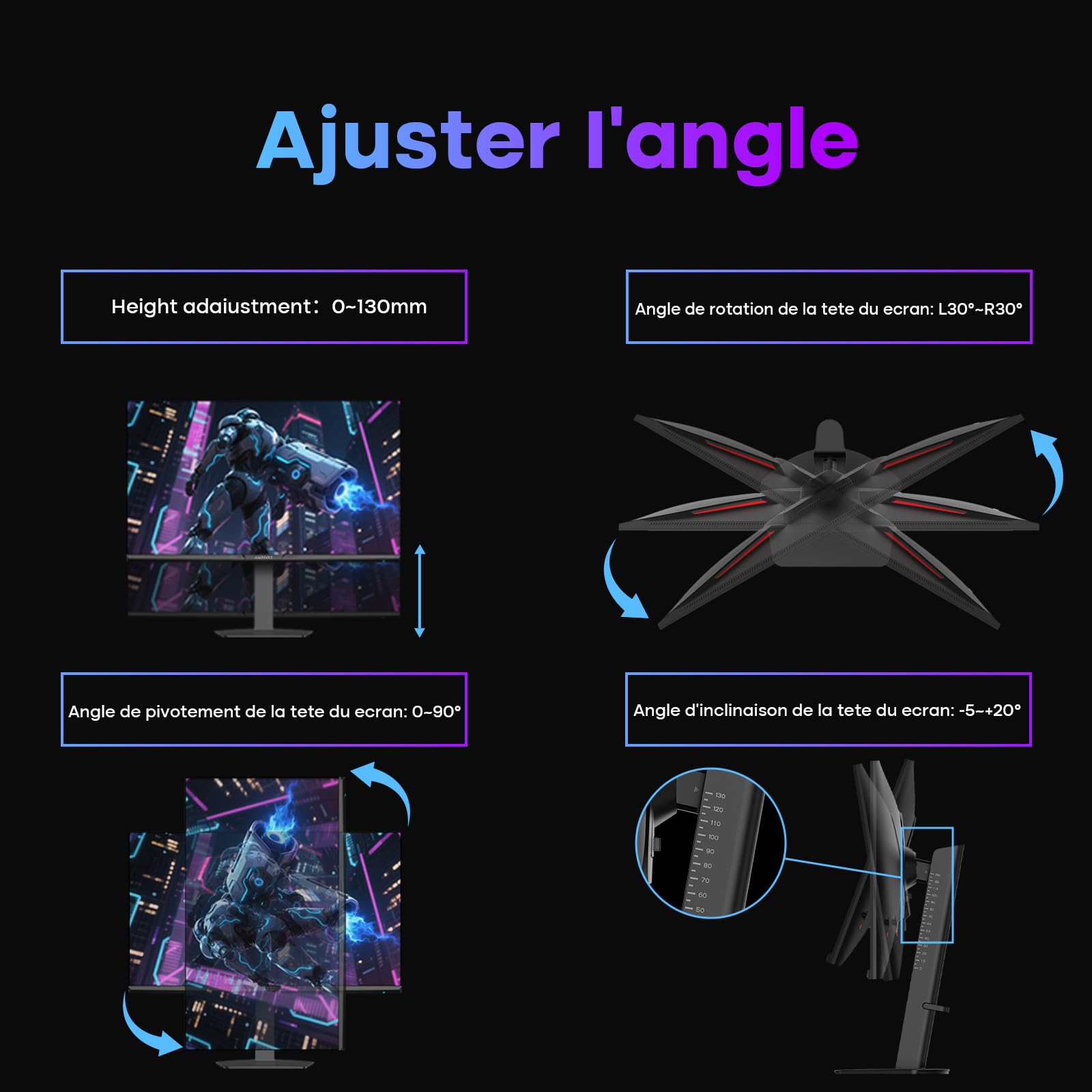 Écran Gaming 27" 240Hz