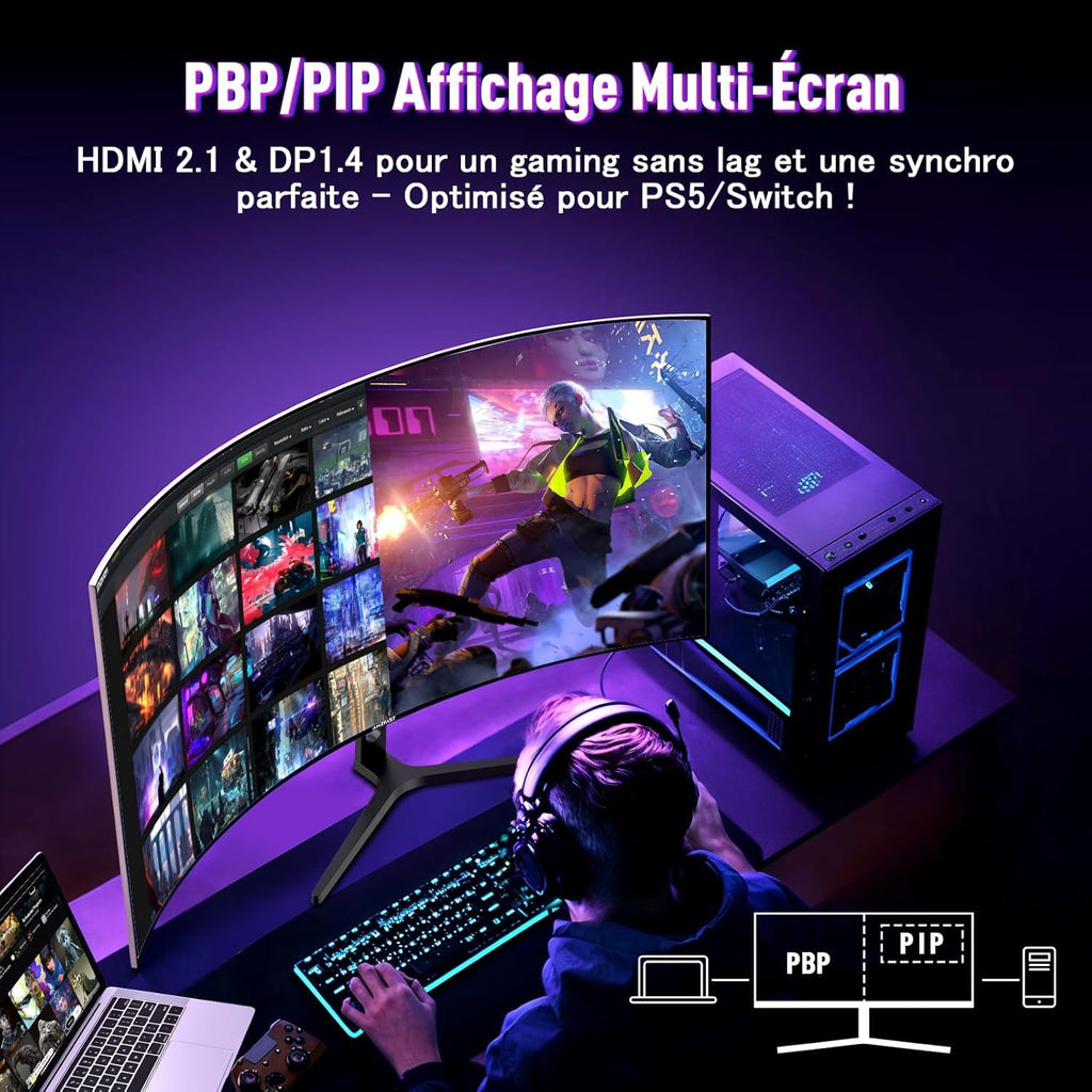 Écran Gaming 27" 240Hz