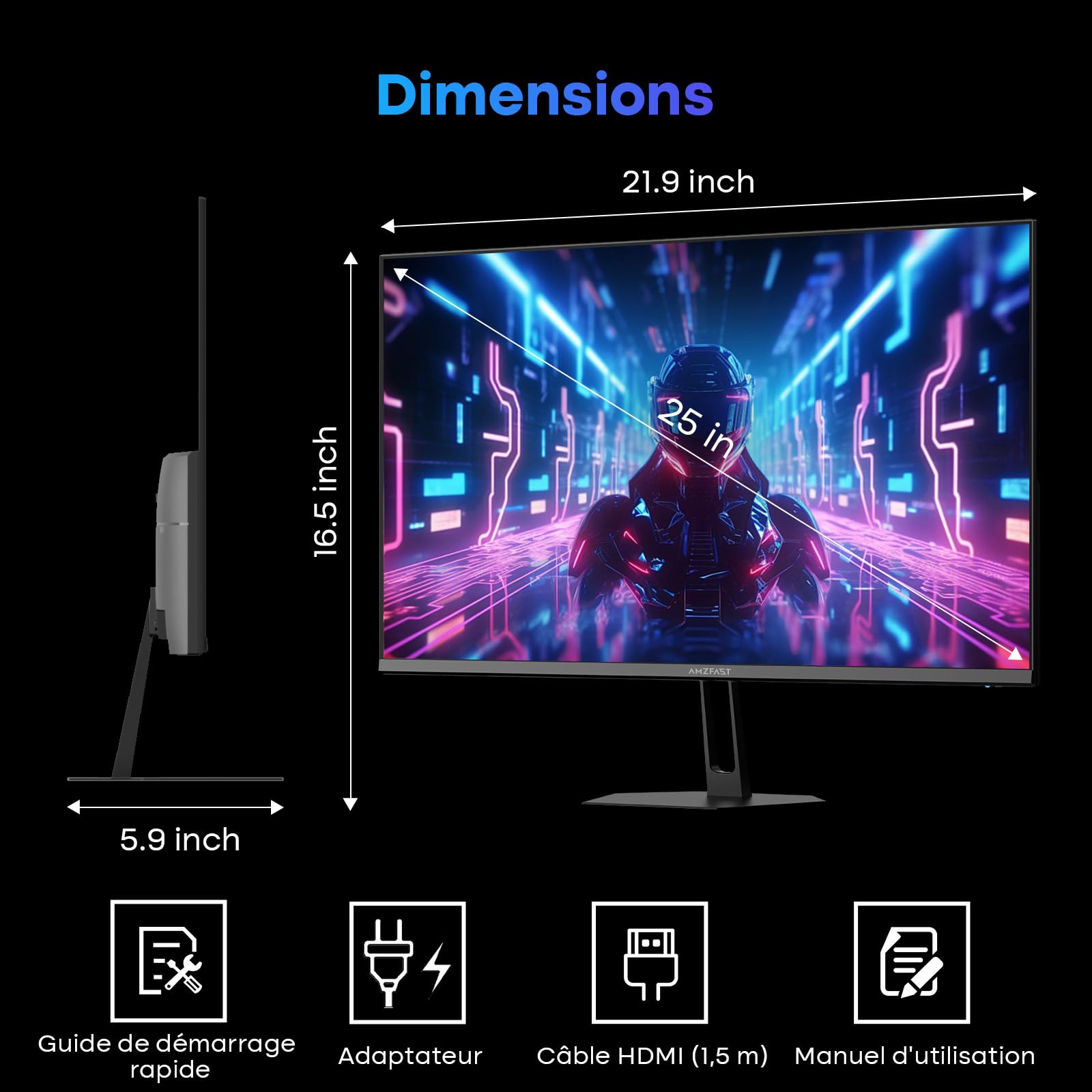 Écran Gaming 27" 240Hz