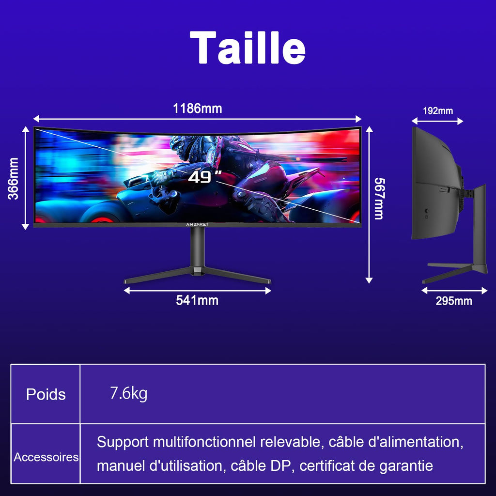 Écran Gaming 27" 240Hz