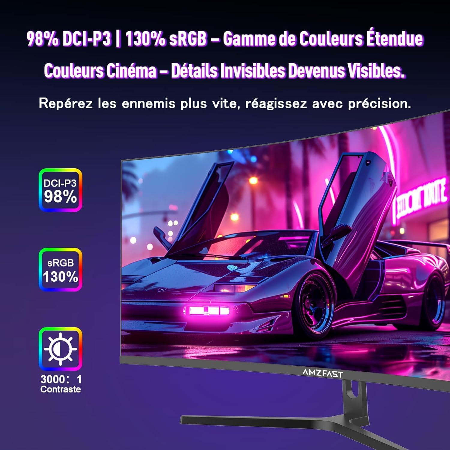 Écran Gaming 27" 240Hz