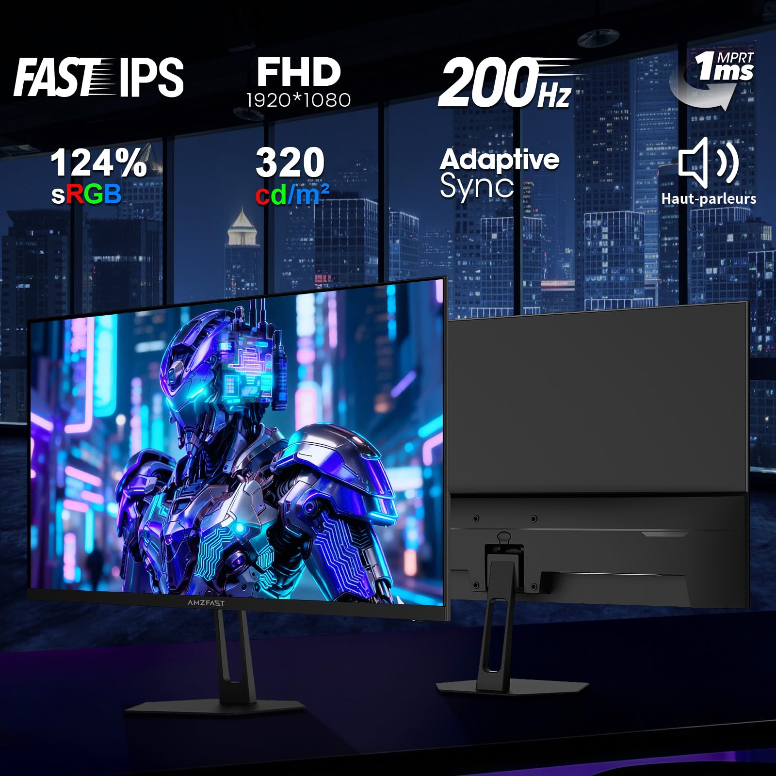 Écran Gaming 27" 240Hz