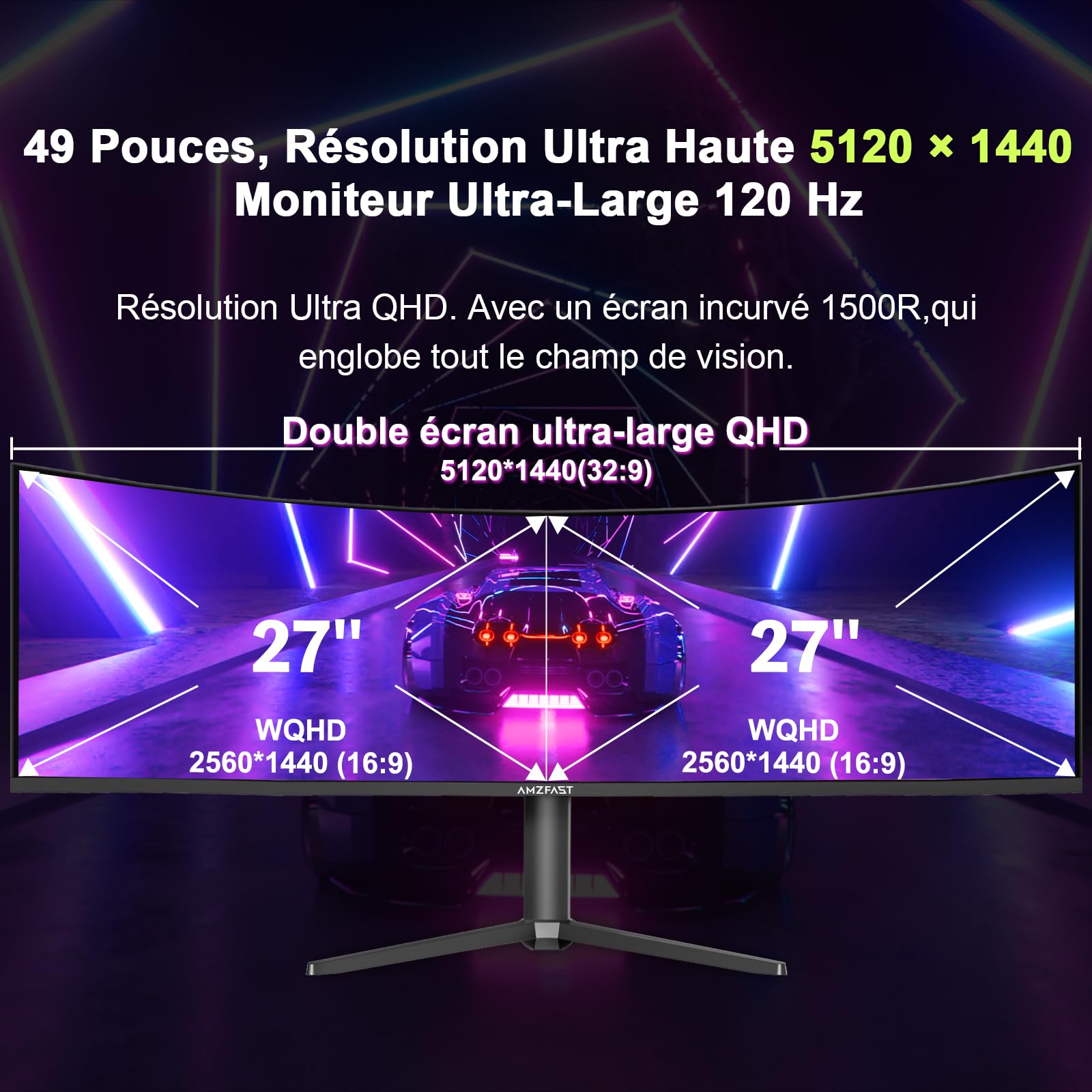 Écran Gaming 27" 240Hz