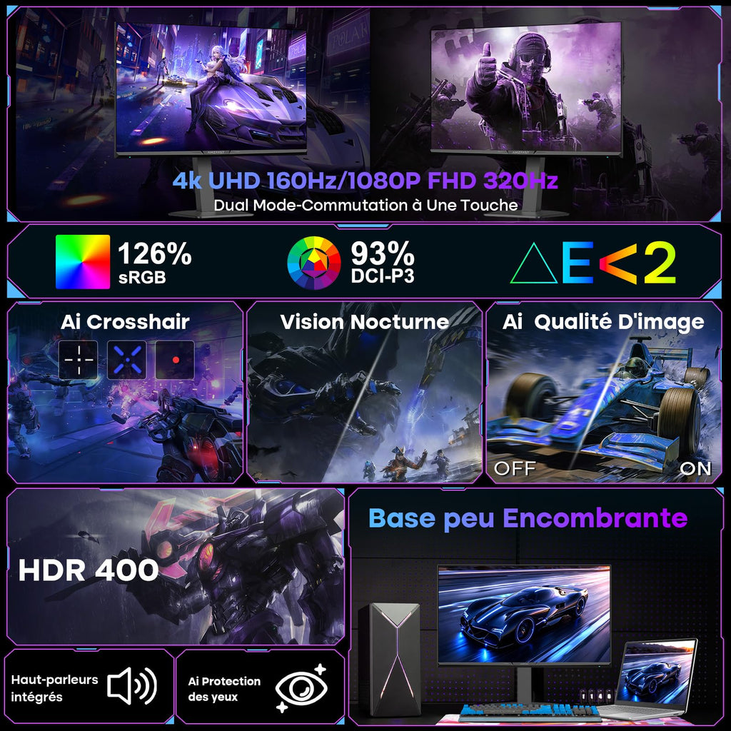 Écran Gaming 27" 240Hz