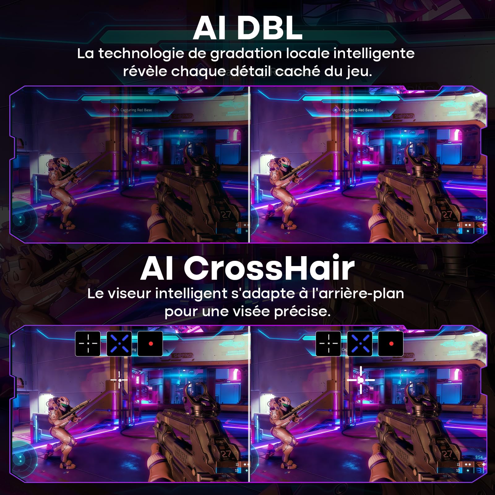 Écran Gaming 27" 240Hz