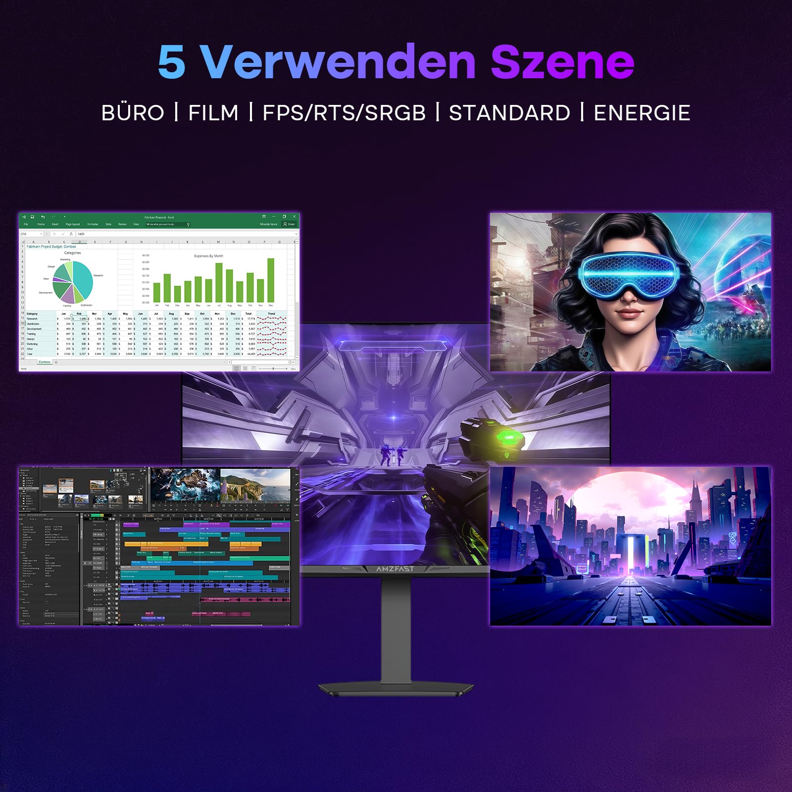 Écran Gaming 27" 240Hz