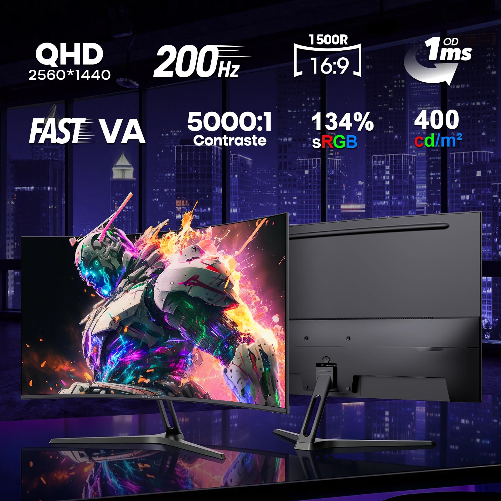 Écran Gaming 27" 240Hz