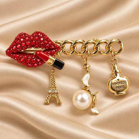 Broches à détails bijou — Plusieurs modèles
