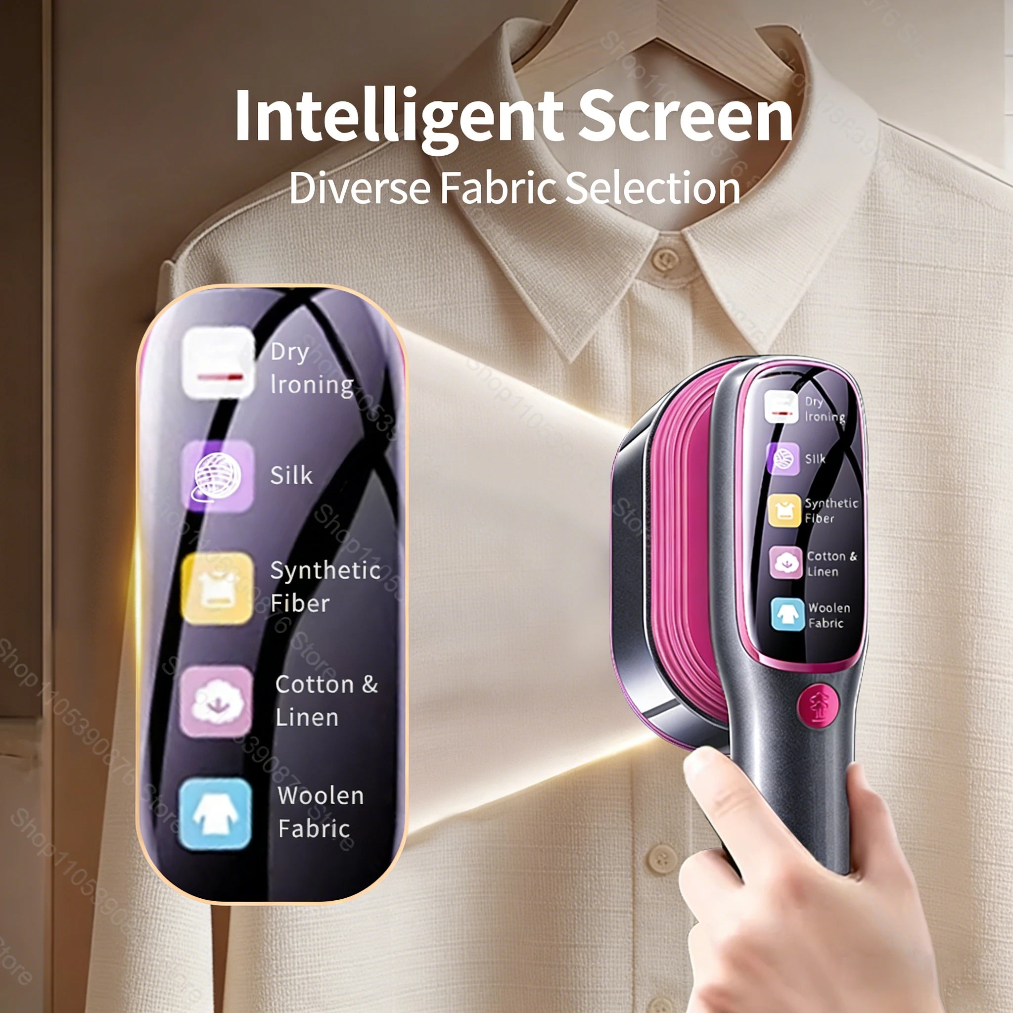 Fer à Repasser Portable Multifonctionnel à Vapeur | Voyage & Maison