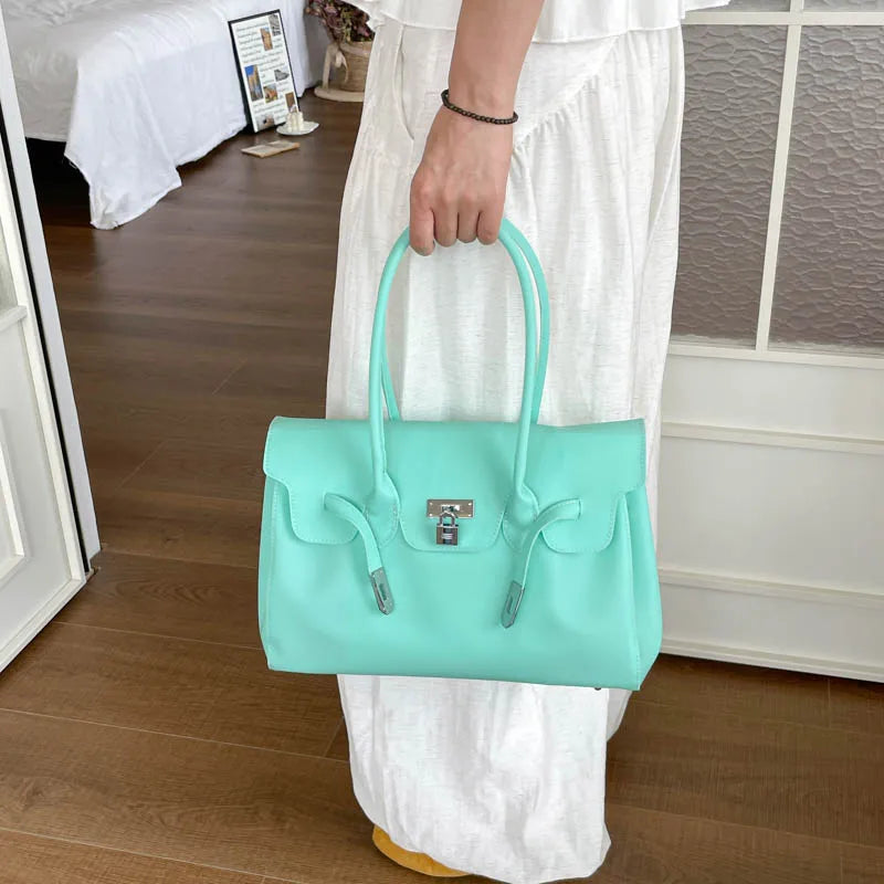 Sac Bandoulière Jelly PVC Imperméable – Style Coréen Y2K