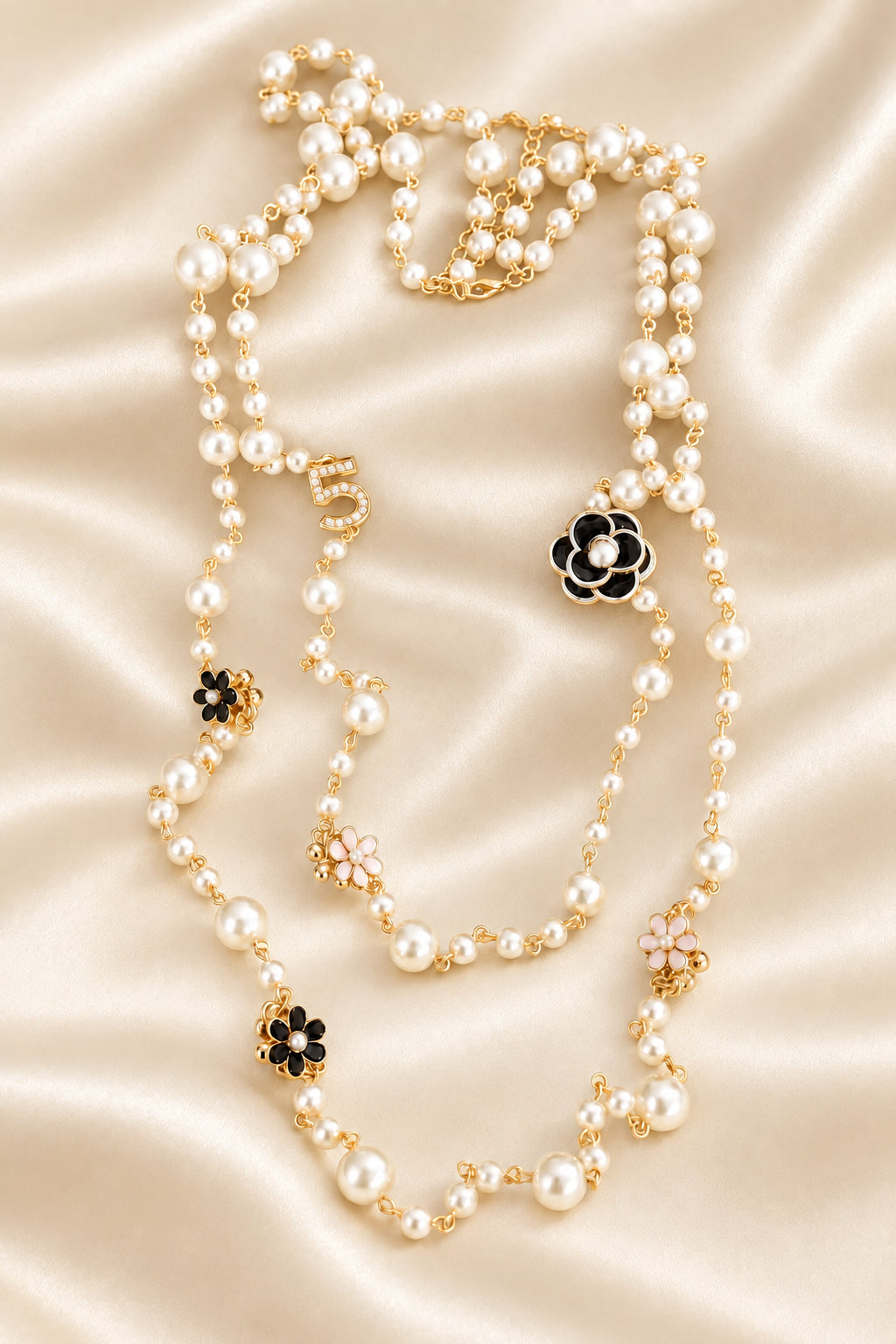 Diva — Collier double rang à perles