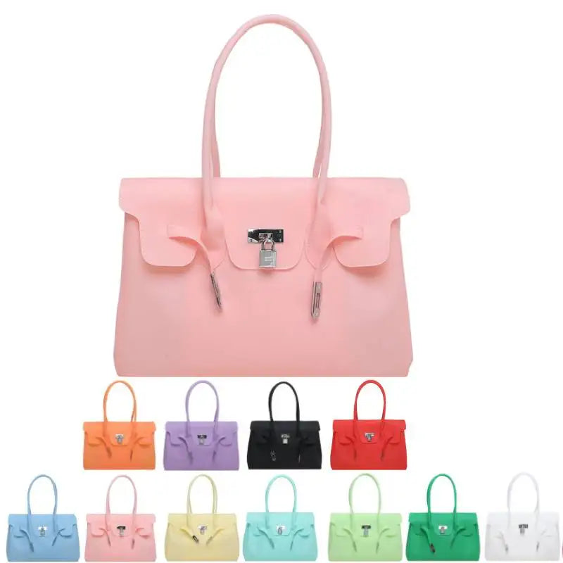 Sac Bandoulière Jelly PVC Imperméable – Style Coréen Y2K