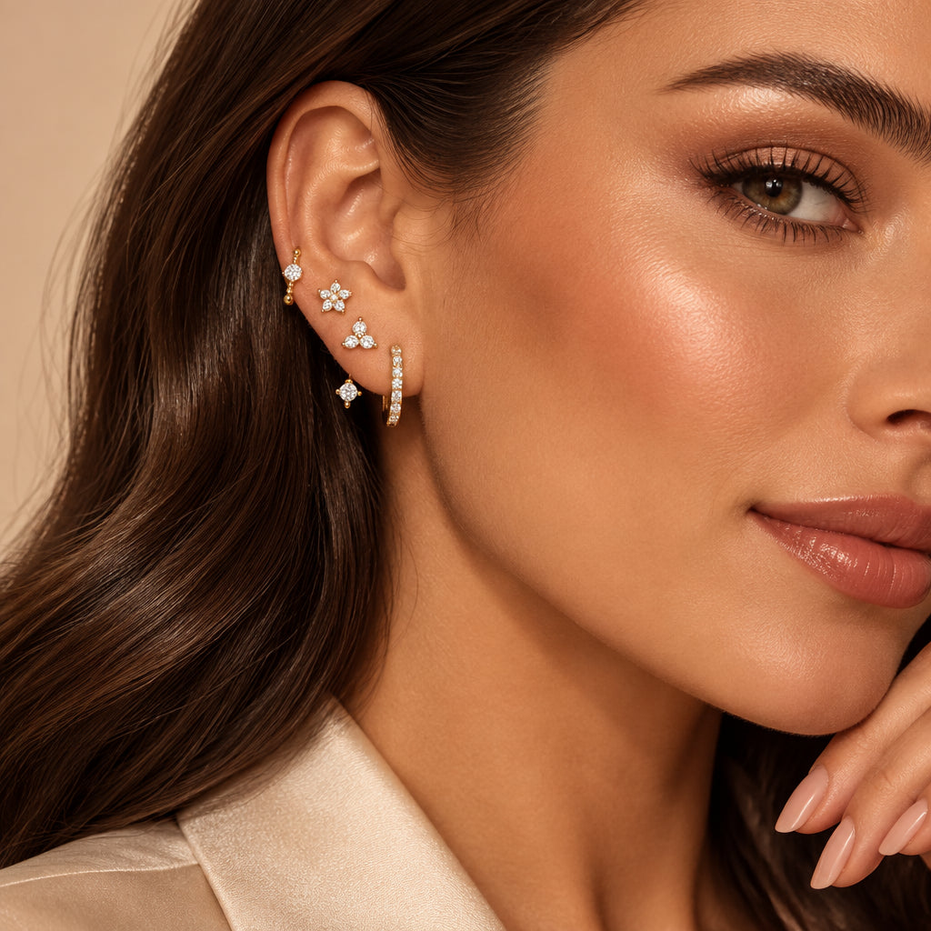 Sets de Boucles d’Oreilles — Plusieurs Modèles