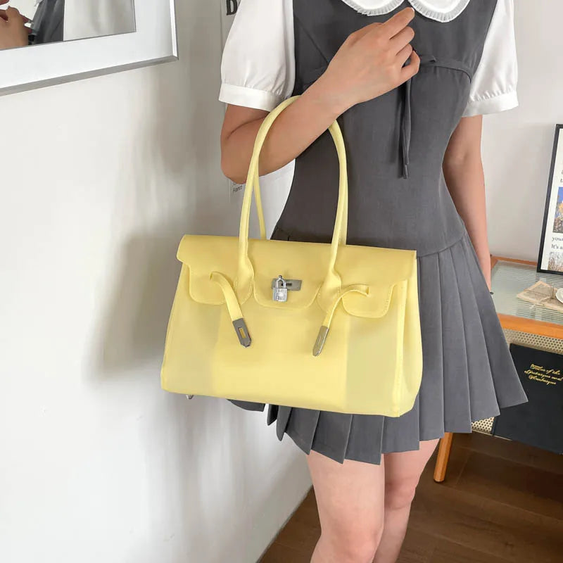 Sac Bandoulière Jelly PVC Imperméable – Style Coréen Y2K