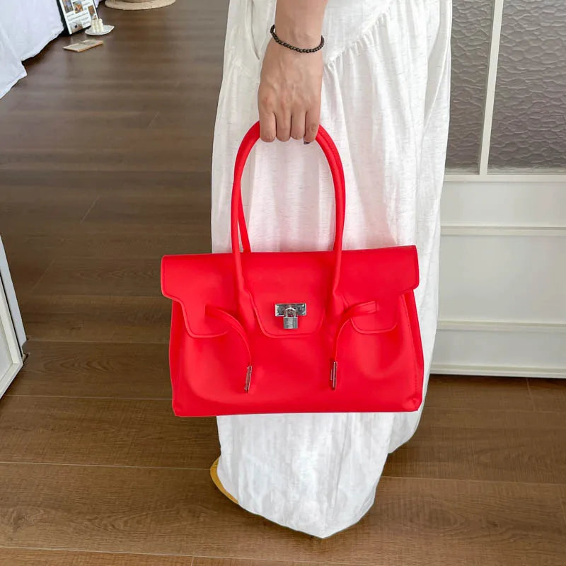 Sac Bandoulière Jelly PVC Imperméable – Style Coréen Y2K