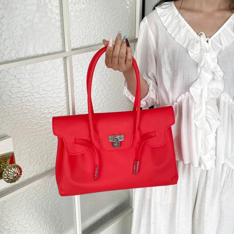 Sac Bandoulière Jelly PVC Imperméable – Style Coréen Y2K