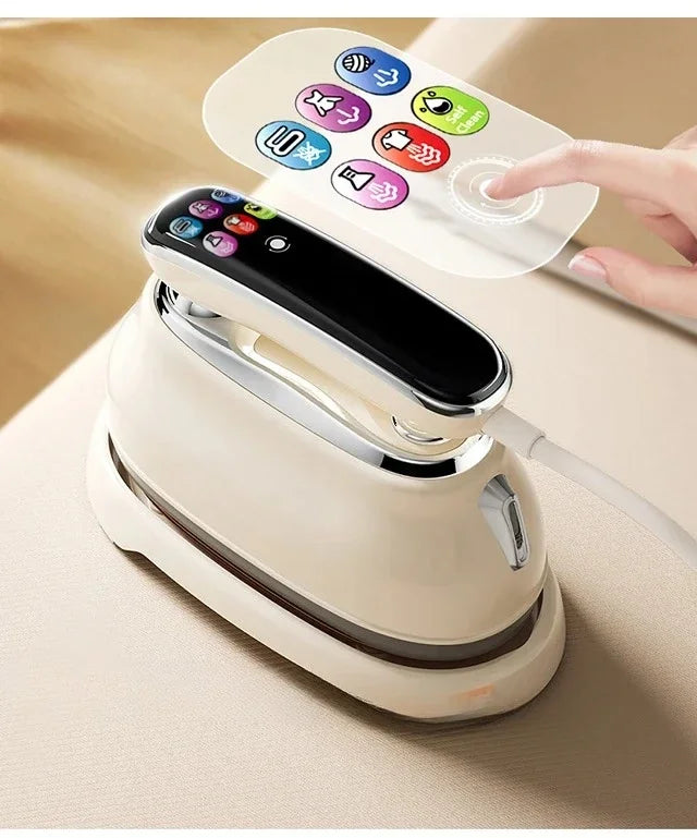Défroisseur Vapeur Portable Intelligent | Mini Fer à Repasser IA pour Voyage & Maison