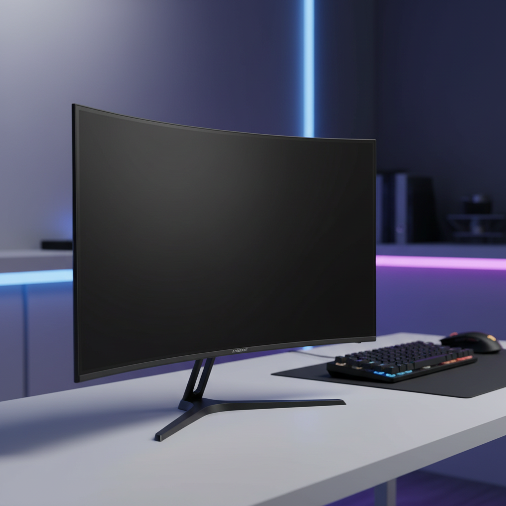 Écran Gaming 27" fond studio