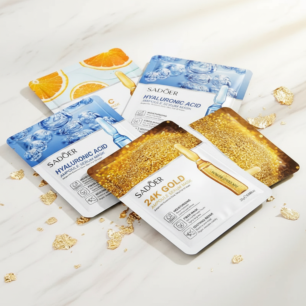 Masques Or 24K